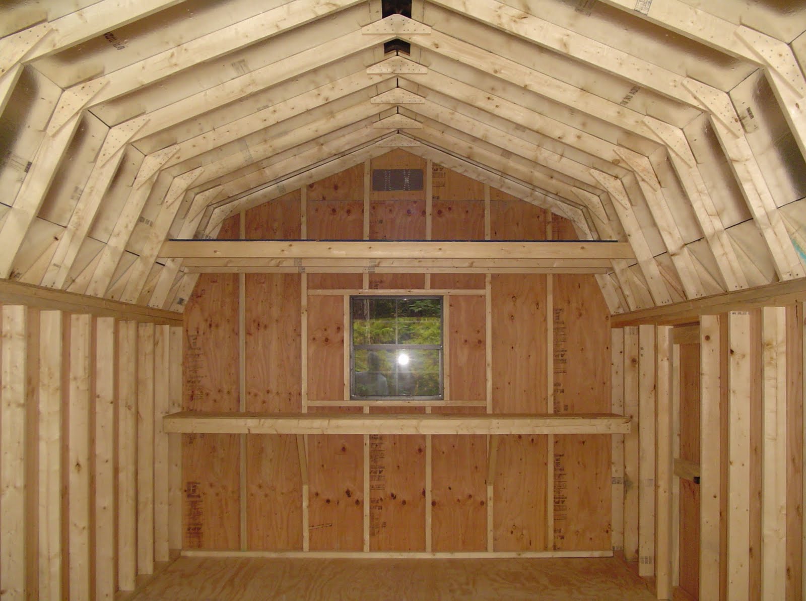 Storage Building Plans With Loft PDF Woodworking